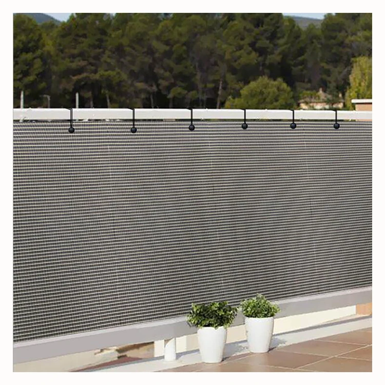 Wholesale Cheap Price UV Resistance Balcony Guardrail Polyester PVC Mesh Fabric