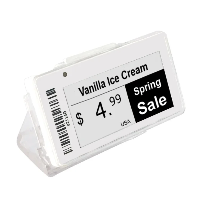 2.13 Inch Digital Price Tag Electronic Shelf Label 2.0 Inch Electronic Shelf Label System