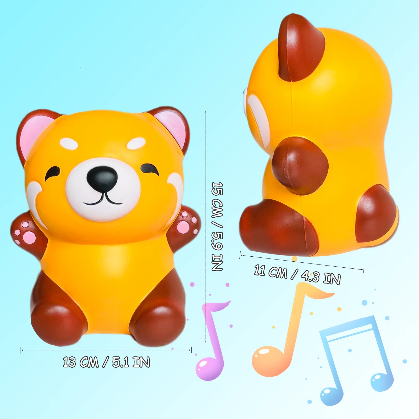 Милая красная панда медленно поднимающаяся мягкая игрушка подарок на день рождения енота для детей снятия стресса