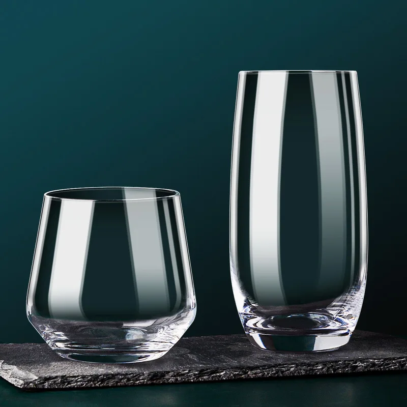 Popular 550ml Lead-free bar Wine Bear Juice Beverage Hypo Highball Glass Water Glasses Bottle