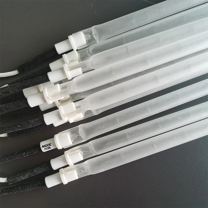 Infrared Heating Element Halogen lamps Heater Tube Industrial for Plastic Bottle Blow Molding