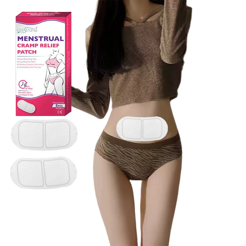 Menstrual pain relief Direct Factory OEM Heat patch for menstrual cramps High Quality menstrual heating patch