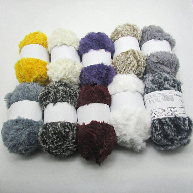 wholesale soft hand arm knitting giant tube yarn for 2022 yarns knitting crochet cotton cashmere yarn hand knitting