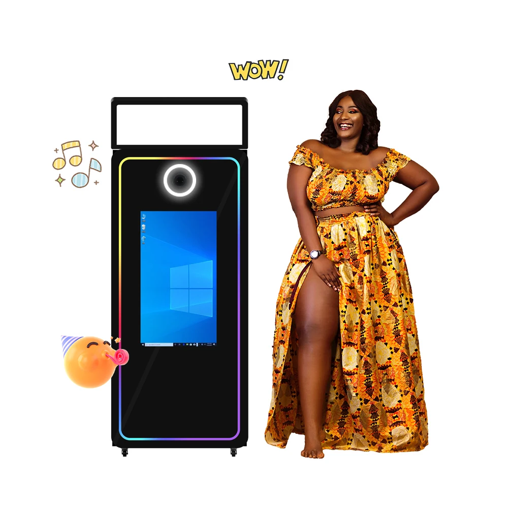 Commercial Design mirror photo booth eu usa Selfie Wedding mirror photo booth 65 china magic mirror photo booth warehouse