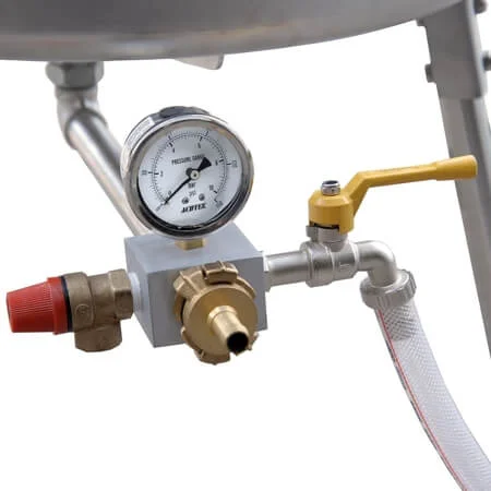 SUS 304 Stainless Steel Barrel 21Gallons Hydropress Fruit Press hydraulic machine