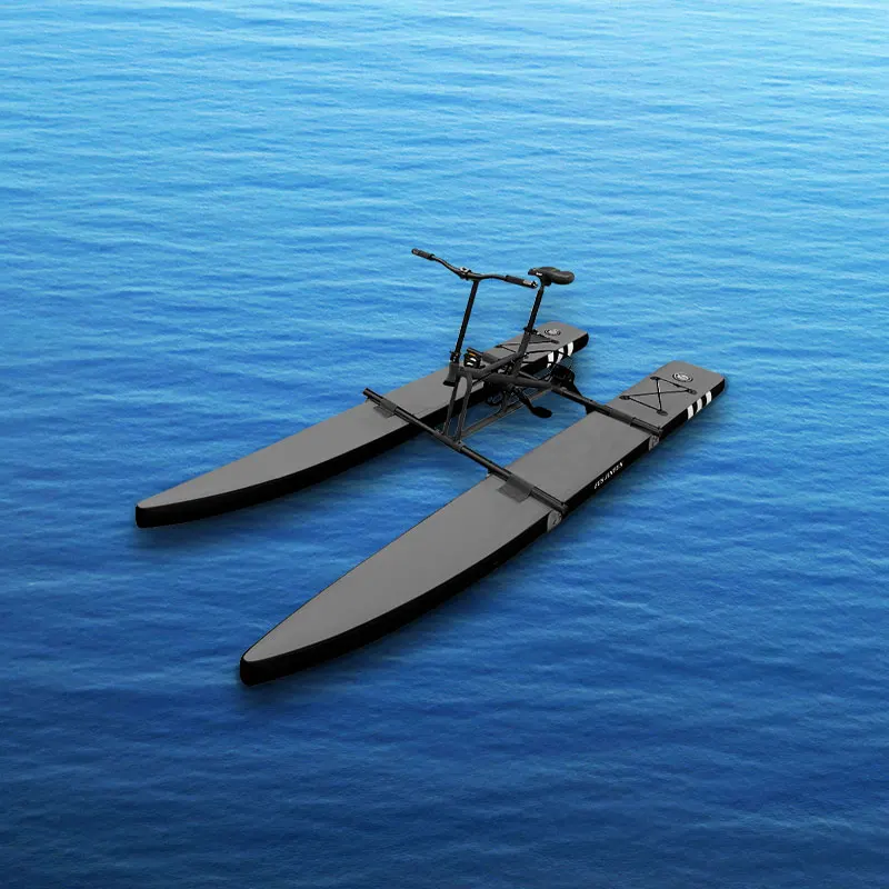 Factory Price Sea Bicycle Inflatable Pedal Boat Floating Water Bike