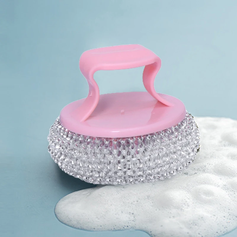 Manufacturer Well Made Pet Cleaning Ball Kitchen Cleaning Plastic wire Scourer