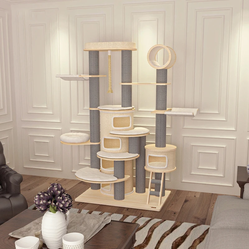 Supply Quality Wholesale Fashion Design cat trees for large cats