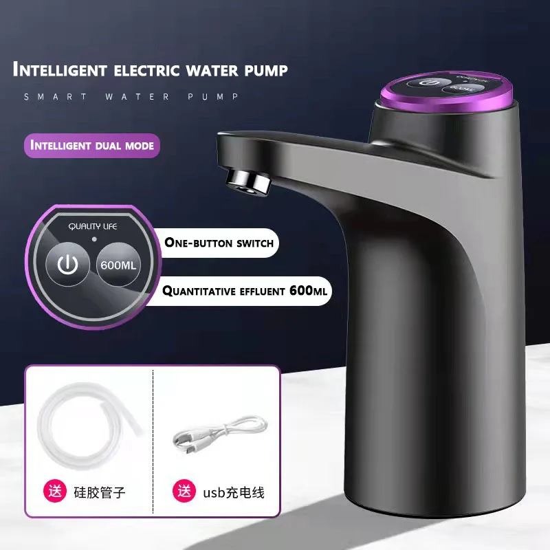 Hot Selling Automatic Desktop Electric Drinking Bottle Portable Water Dispenser Bottle Pump
