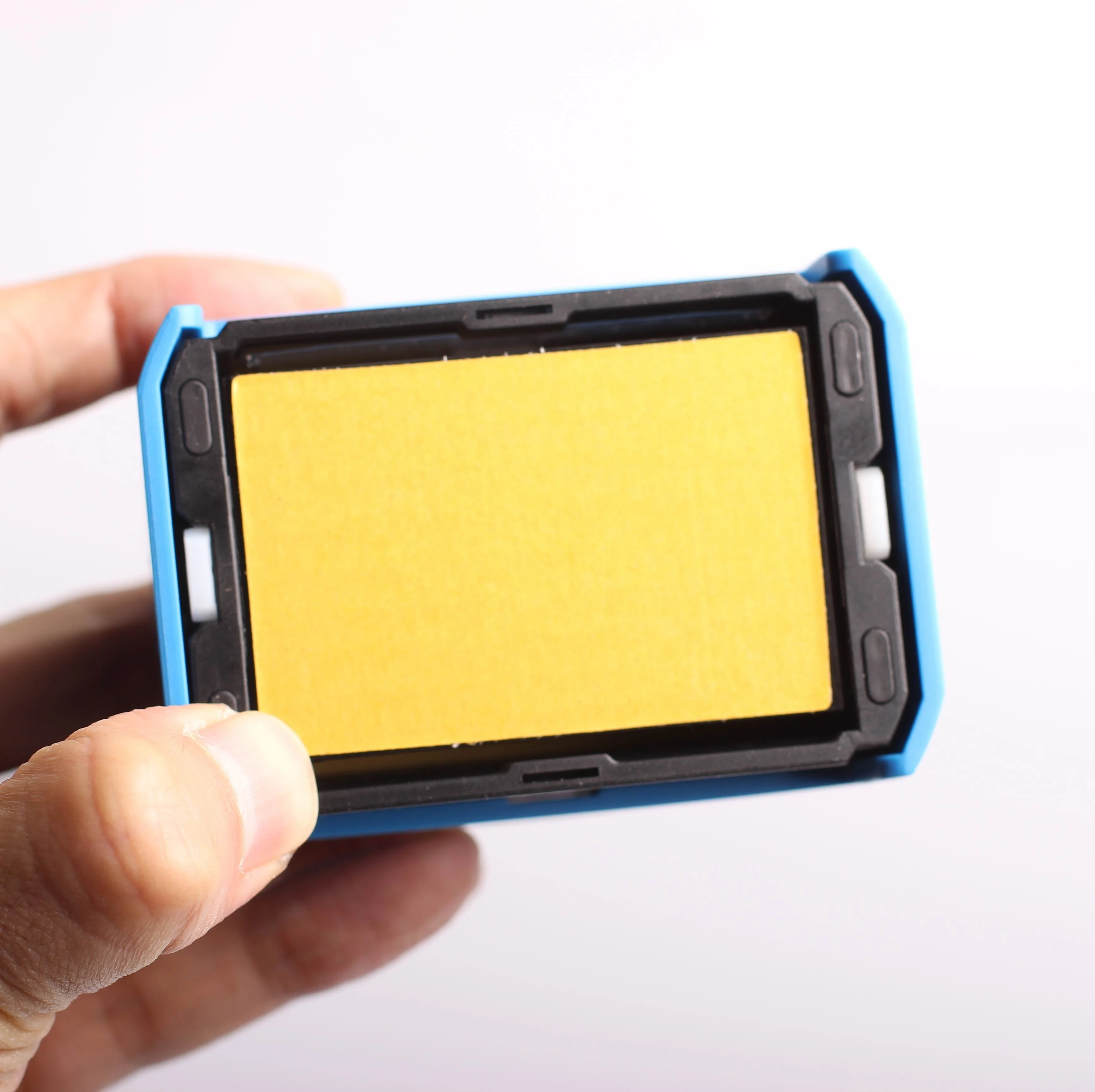 Self inking stamps EG-Series with fabric-covered ink foam and best quality water base Trodat ink