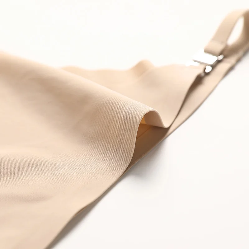 Fine Metal Buckle Thin Belt Seamless Ice Silk Underwear Large Size Pure Cotton Crotch T Pants