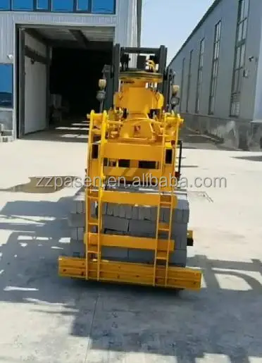 Heavy duty bricks and blocks holding clamping machine on sale