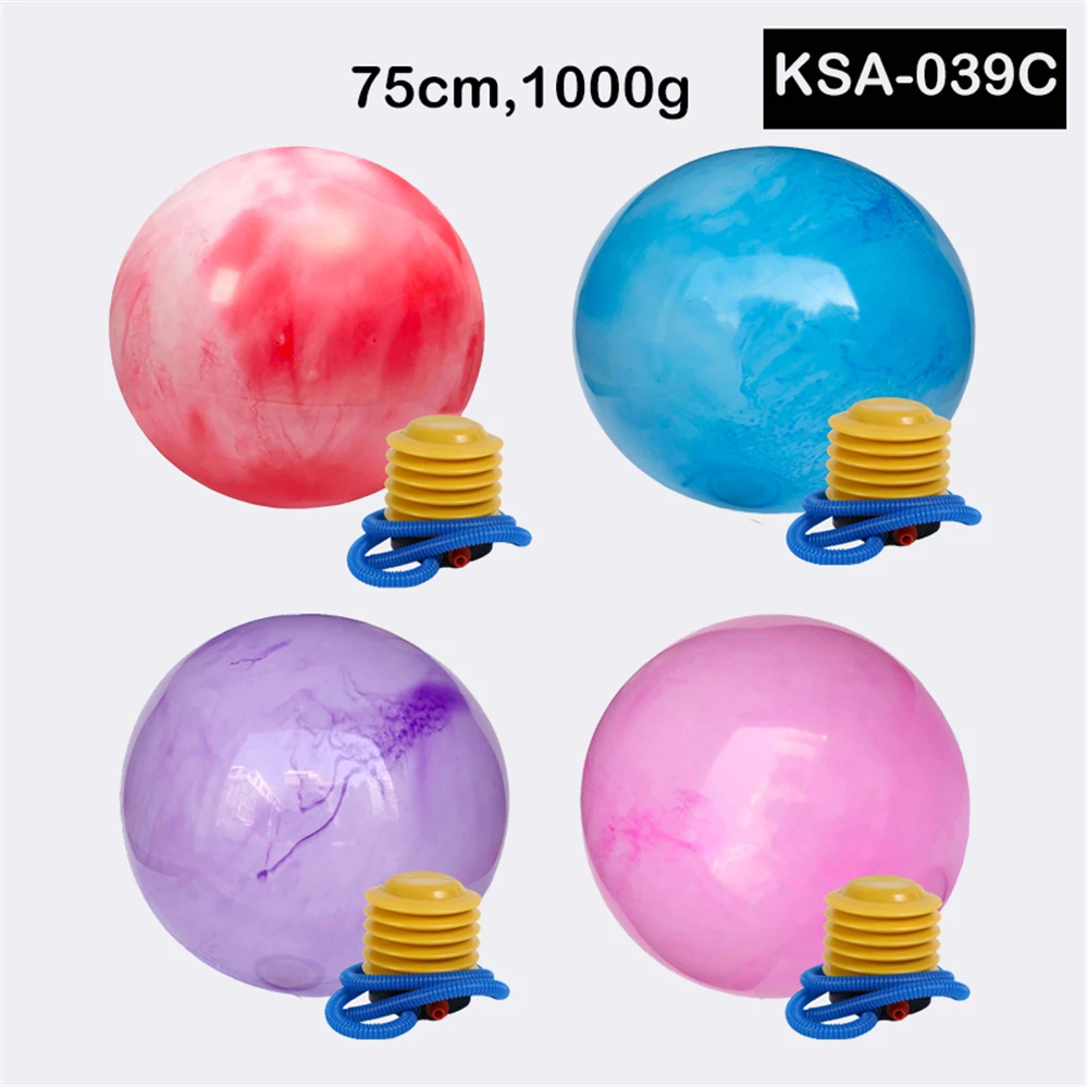 Explosion Proof Cloud Color High Quality Gym Fitness Cloud Anti Burst Yoga Ball Pvc Inflatable Yoga Sitting Balls for Fitness