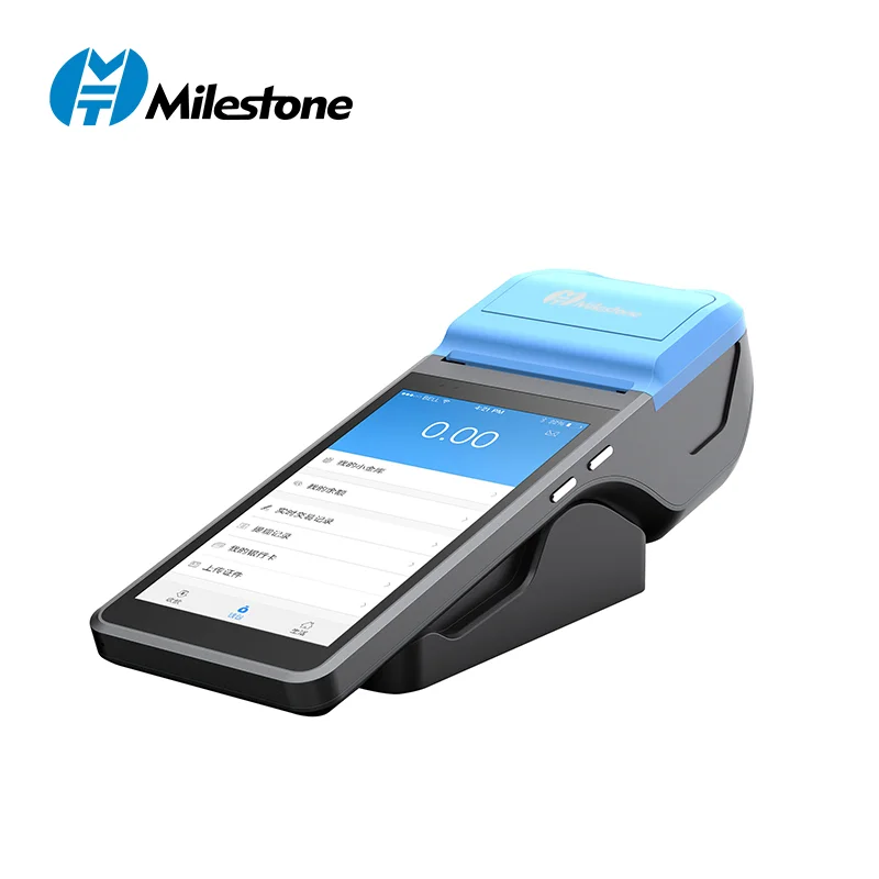 MHT-M2 New Version handheld POS terminal printer pos machine android wireless pos terminal