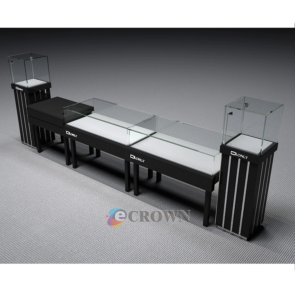 Retail Jewel Jewelry Open Store Kiosk