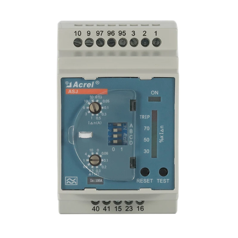 ASJ10-LD1A Earth Fault Leakage Current Residual Protection Relay
