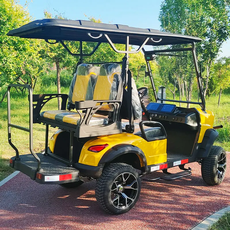 Multifunctional golf cart customized Off Road Street Legal 48V Lithium Battery 2 4 6 Seater Carrito De Golf Cart