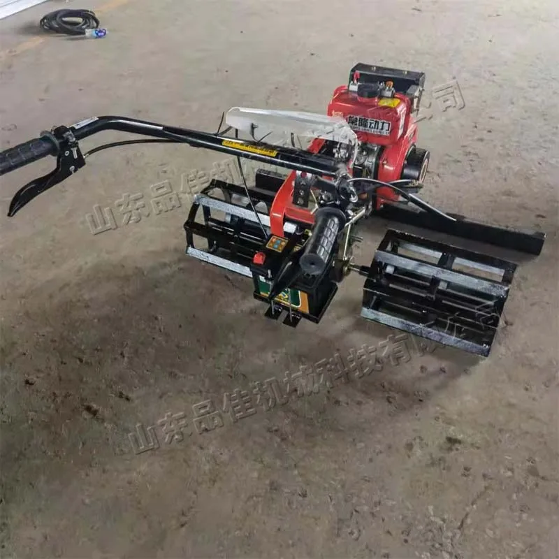 Indoor and outdoor road and bridge project floor small portable hand push drum concrete paver