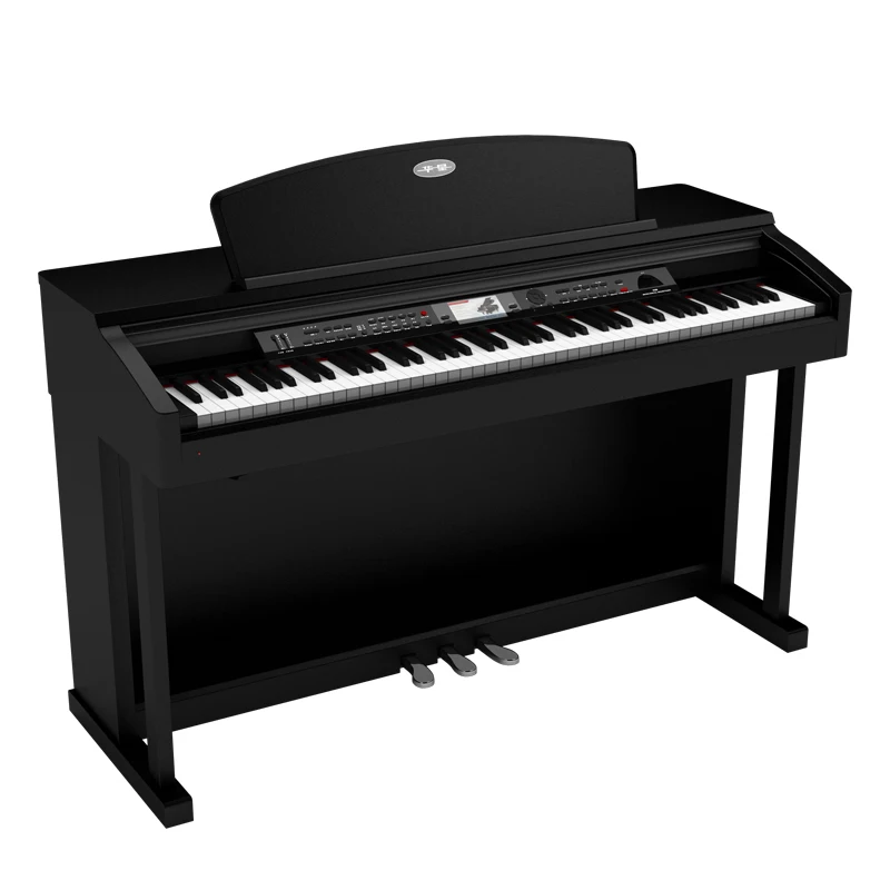 Professional Manufacturer Black 88 hammer action full function home digital piano