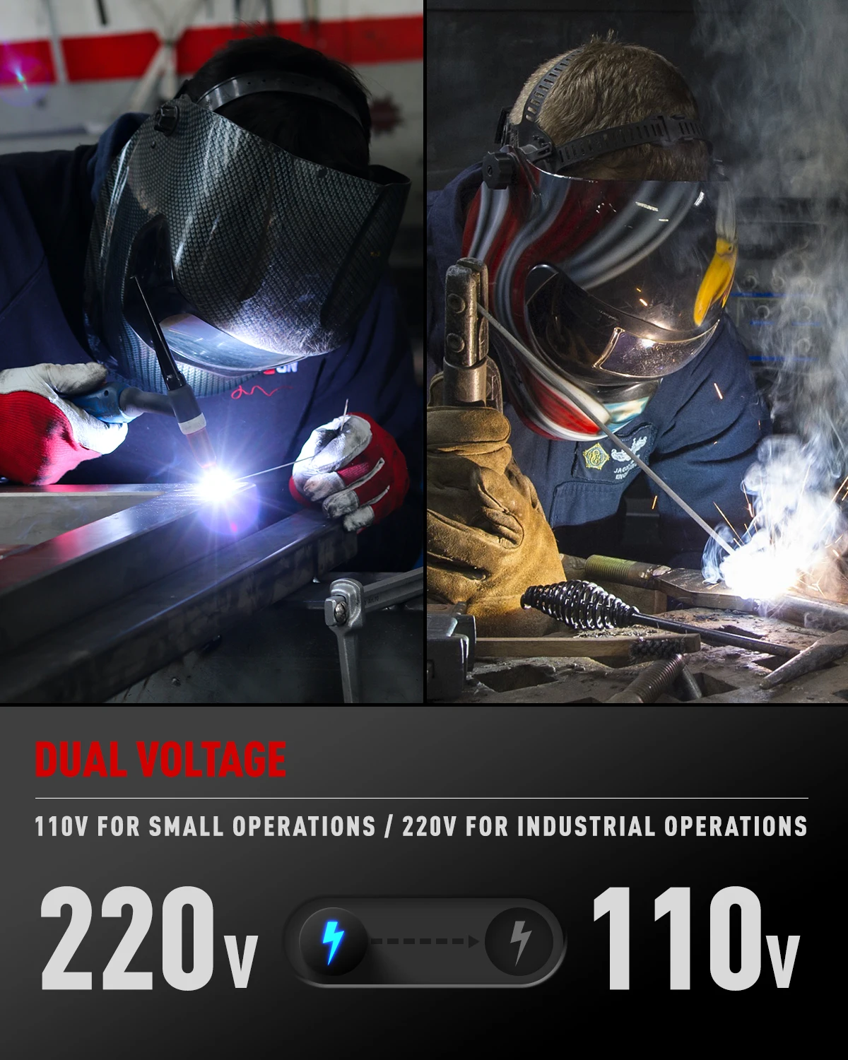 ANDELI   USA  Free shipping LCD  110V/220V 200AMP Aluminum Welding Machine TIG