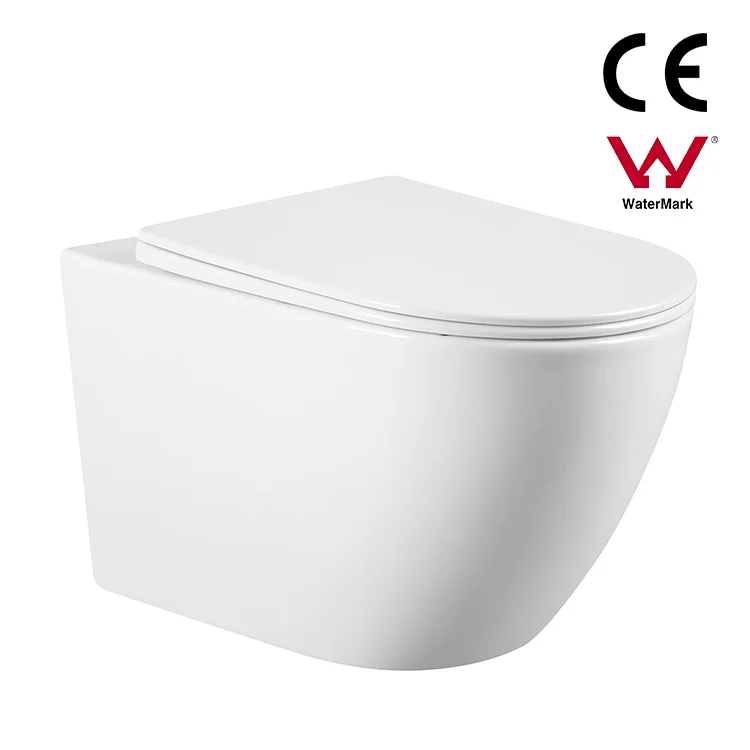 Watermark CE European Australian Toilet Bathroom Ceramic Wall Hung Toilets