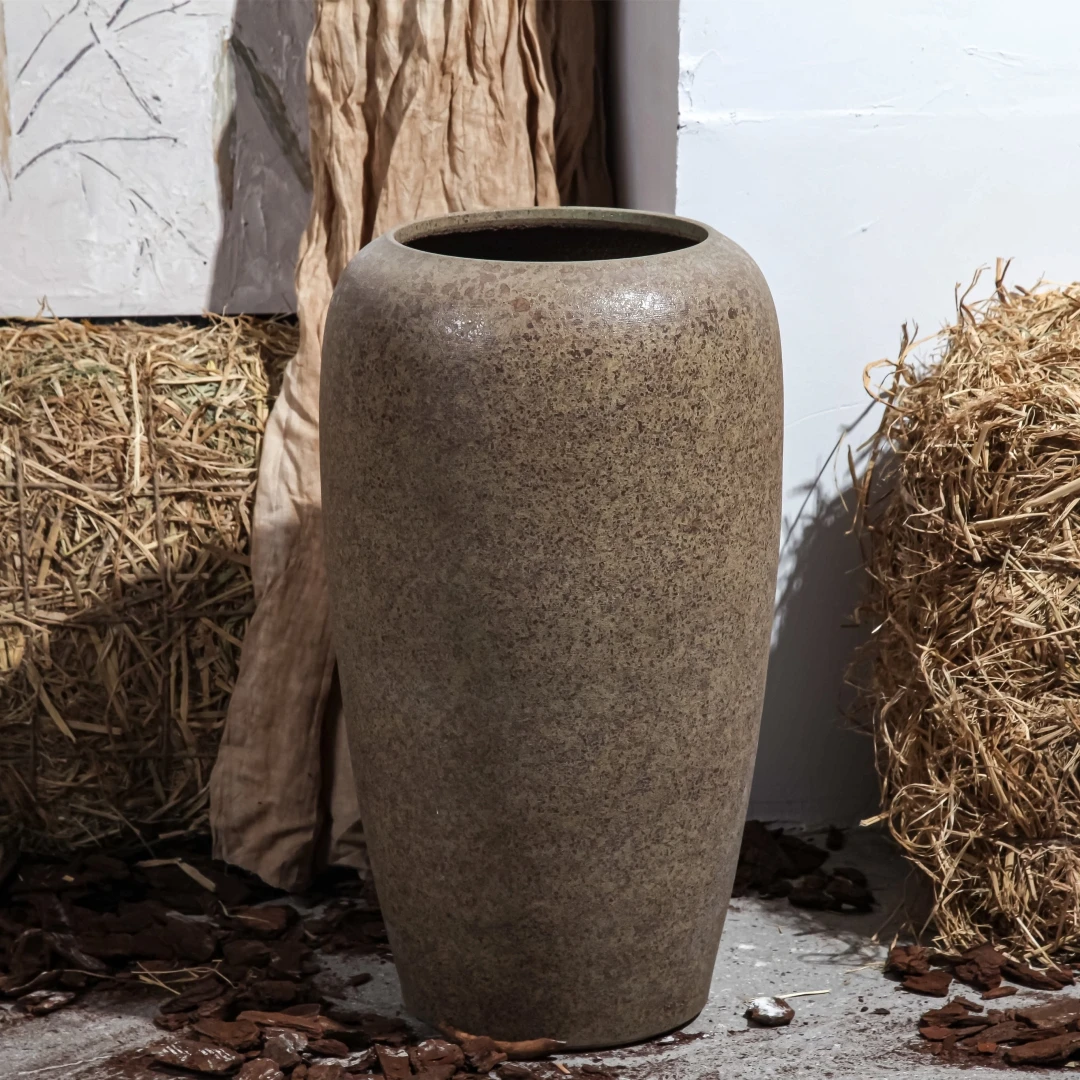 Best Quality Chinese Vintage Handmade Antique Ceramic Large Outdoor Tall Vases For Garden House Decoration