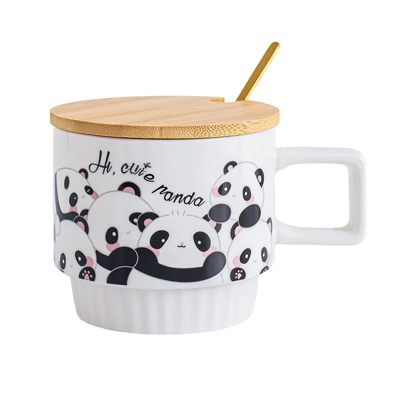 New Nordic Vintage Design Ceramic Mug Set Eco-Friendly Simple Couple Pair with Embossed Pattern for Coffee and Drinkware