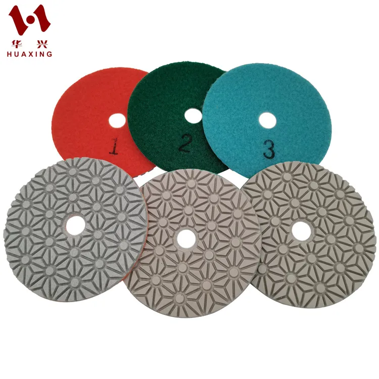wholesale 100mm diamond stone polishing pads manufacturer tile grinding discs durable high end abrasive wheel