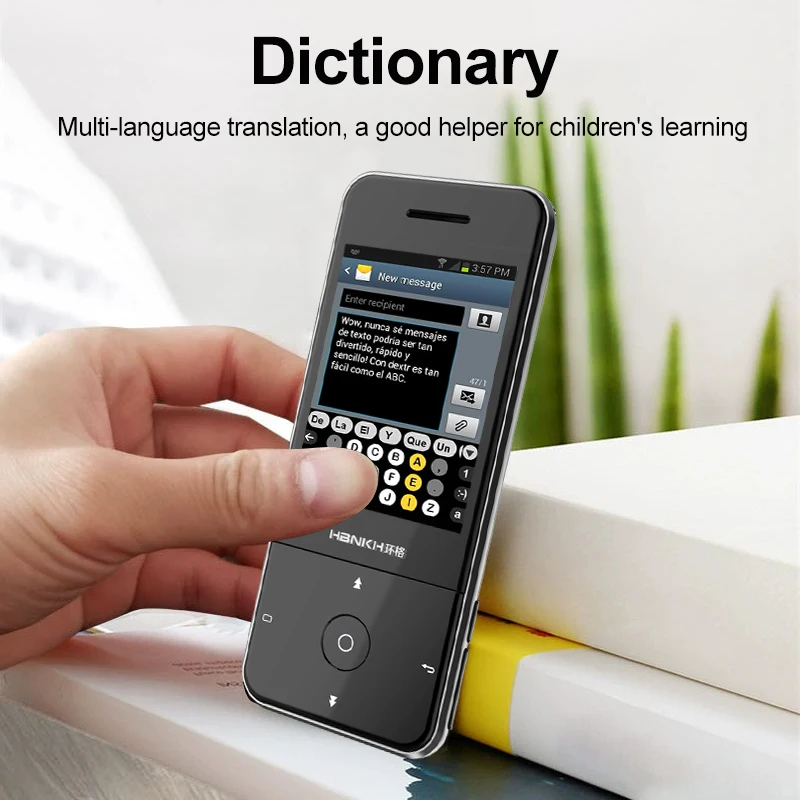 2024 Multi-language translation blue tooth mp3 copy and paste MUSIC mp3 player with 256GB TF card