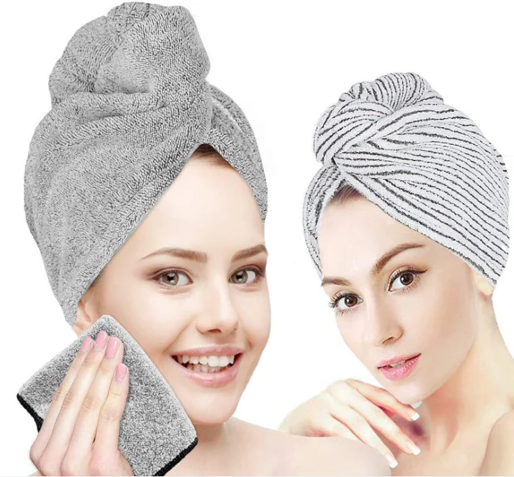 Magic Quick Dry Hair Towel Ponytail Towel Lady Microfiber Hair Towel