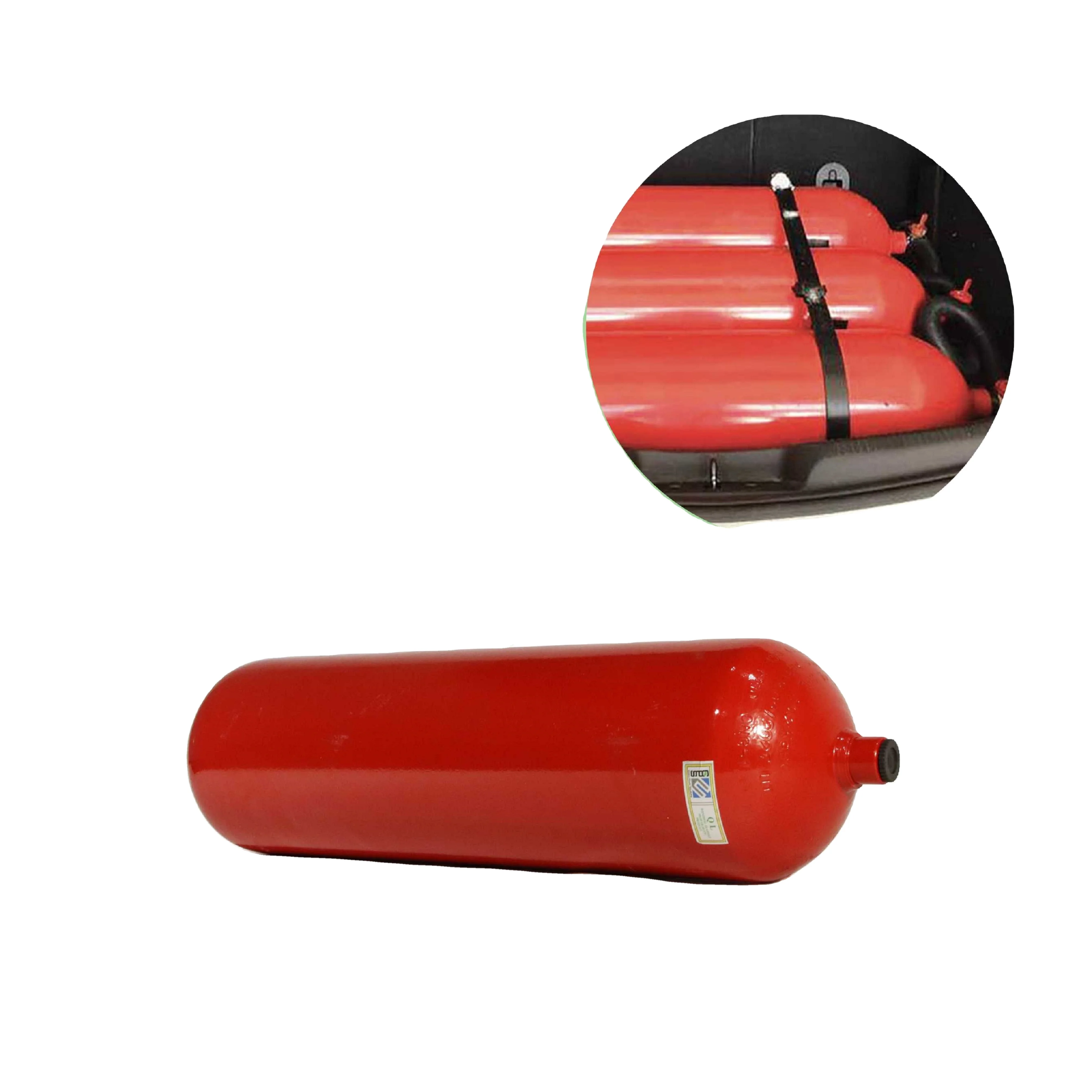 Direct factory sale 356mm 120L 20B high pressure cylinder high quality and nice price CNG Type 1 compressed natural gas cylinder