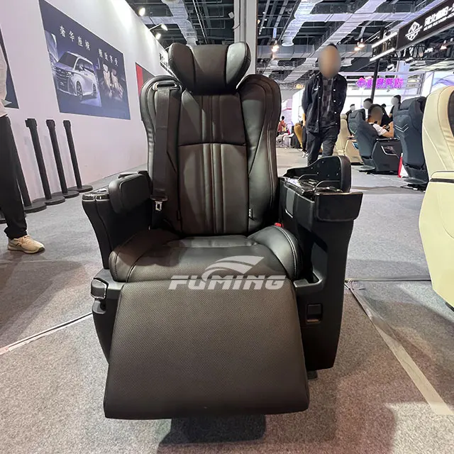 Оригинальные кожаные авиационные сиденья ALPHARD для бизнес-автомобилей с удобной кнопкой управления регулируемой модификацией интерьера