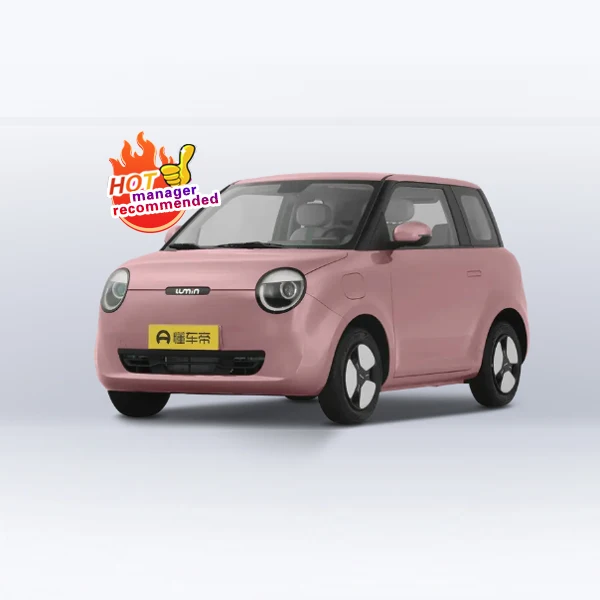 2024 Changan Lumin 205km Orange Breeze Three Doors Four Seats New Electric Car for Sale Made in China Low Price Car