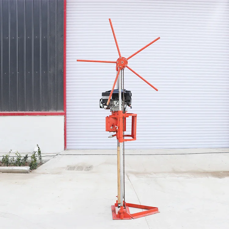 Sampler Core sampling machine Small portable handheld rock core Single backpack drilling rig