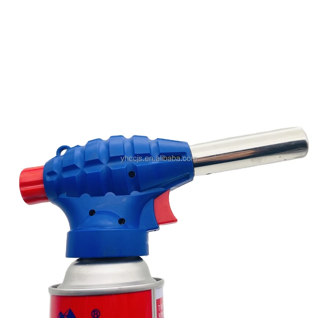 Wholesale Pistol alutoignition LPG torch flame liter thrower treatment gas gun for desserts BBQ & Kitchen picnic roast