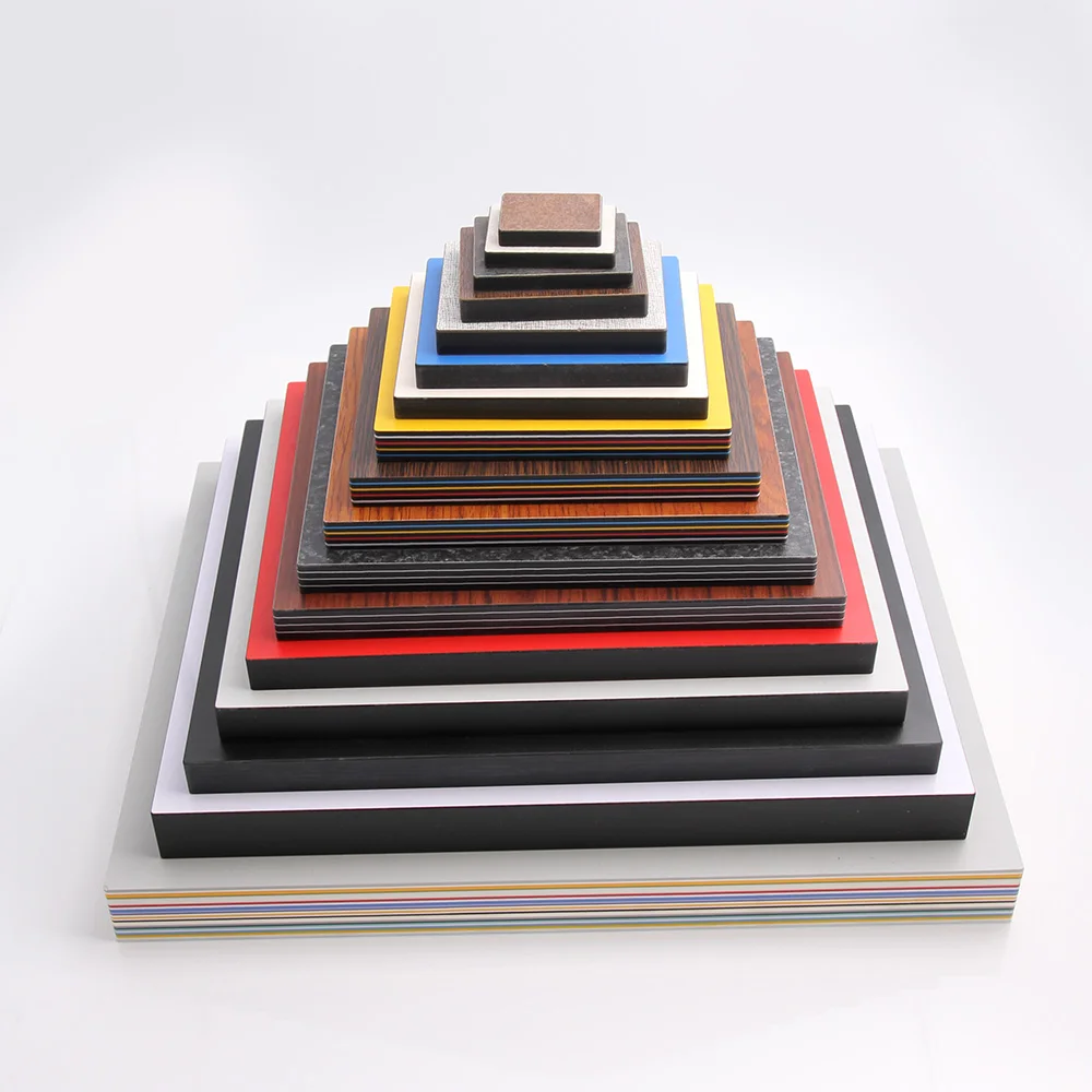 Factory Price  multi  color hpl compact laminate table top for Kitchen countertops