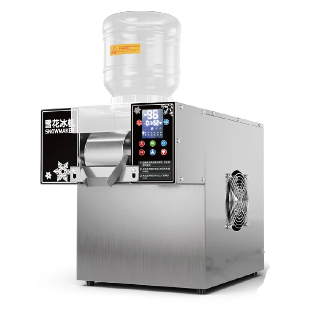 Snow maker machine ice crusher snow flake ice machine automatic small Korean bingsu machine snow ice maker parlor for sale