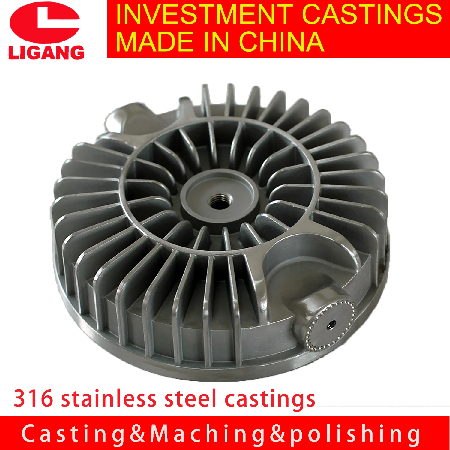 304 and 316 Stainless Steel Casting Silica Sol Lost Wax Casting  in china