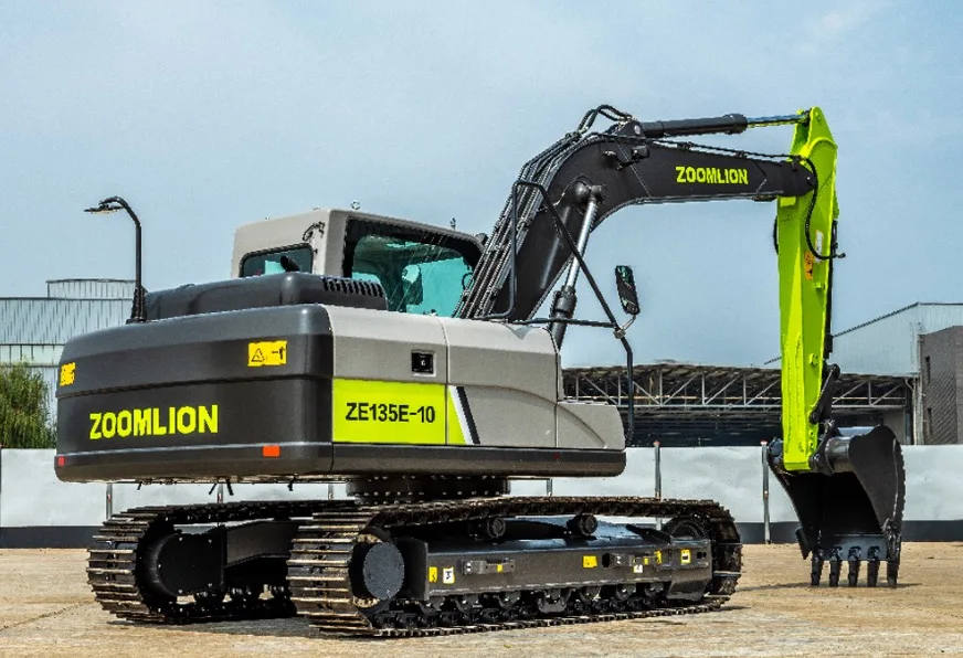 Zoomlion Brand New Medium 0.55 cbm 14 ton Hydraulic Excavator ZE135E-10