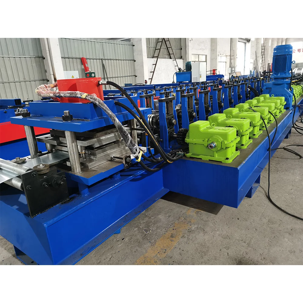 Support Multiple Specifications Automatic Pre-galvanized Rolling Wire Mesh Ladder Type Cable Tray Making Machine
