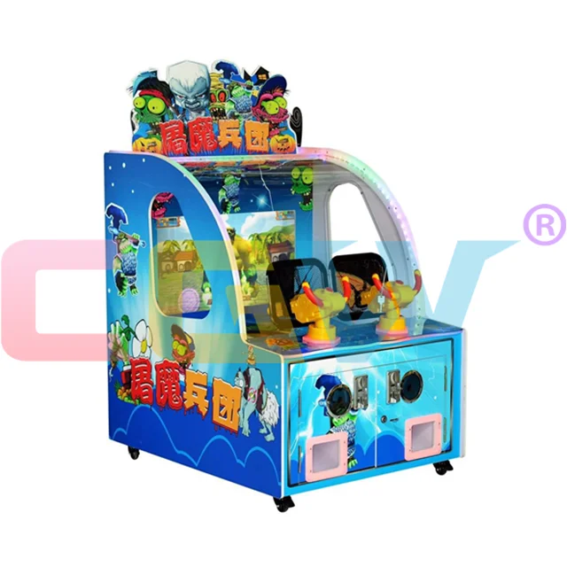 CGW Coin Operated Fun Kids Arcade Mechanical Pinball Machine,Shooting Pinball Games Machine Return Prize Arcade