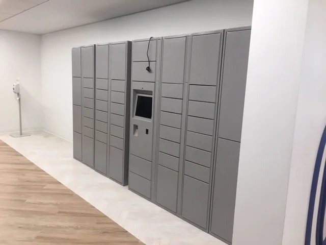HomTR outdoor self package electronic smart parcel delivery digital safety cabinet lockers