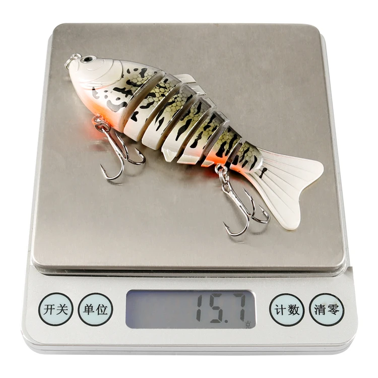 Multi Jointed Hard Bait Pencil Lure 7 Segmented Fishing Lures Lifelike Swimbait Big Simulate Lure Joint Bait