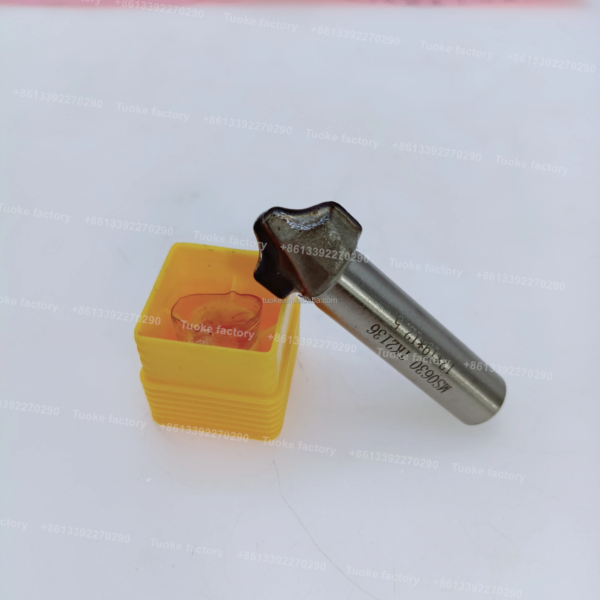 TUOKE TK2136 woodworking cutter tools drill bits shank 12mm cemented carbide for milling cutter wood router bit