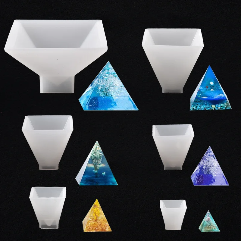 new Pyramid epoxy resin silicone mold for epoxy resin