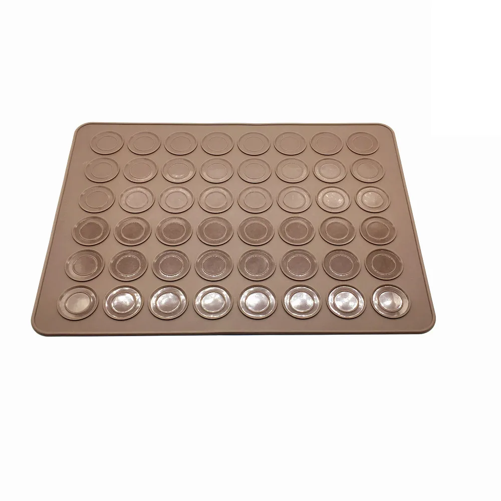 
BHD Silicone Macaron Kit Baking Mold Set of Pastry Baking Mat and Decorating Piping Pot with 4pcs Nozzles 
