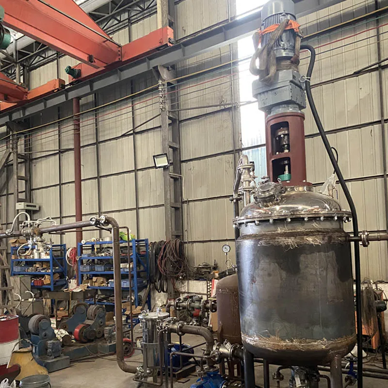 Pressure Sensitive Adhesive Production Line High Pressure Lab Reactors 20 Liters Urea Formaldehyde Resin Machine
