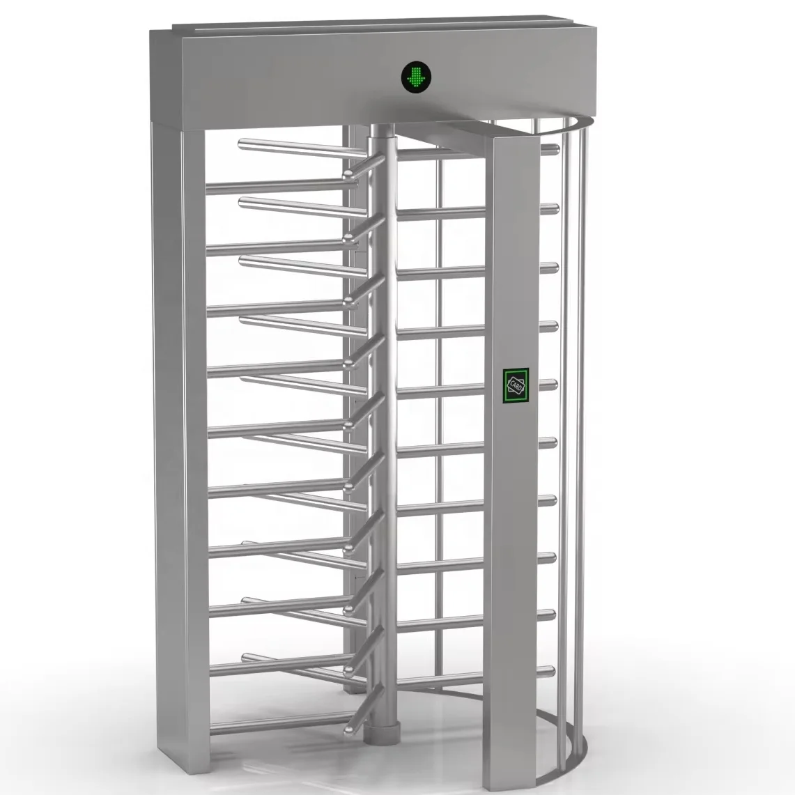 Security Full Height Turnstile Rotate Bi-Direction Full Height Electric Turnstile Gate