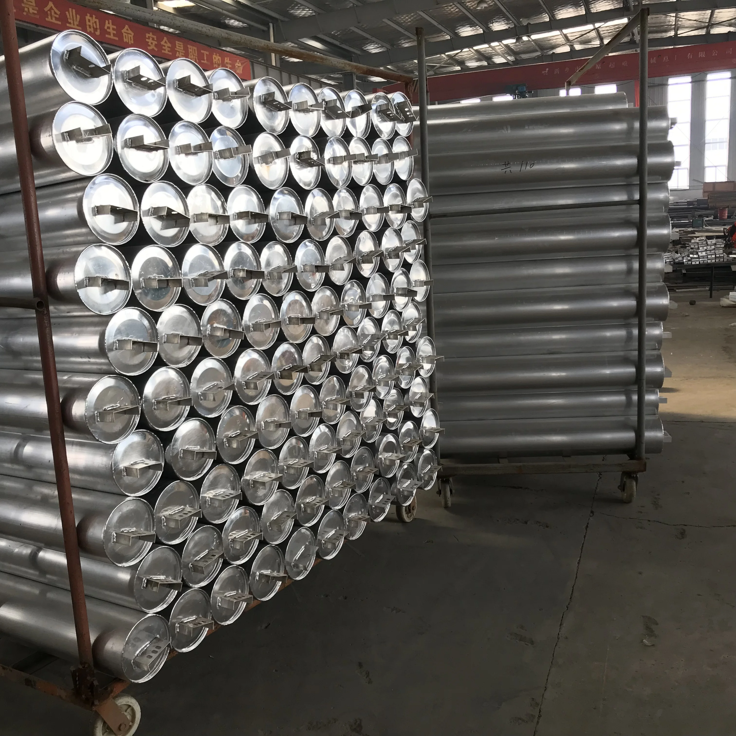 API Aluminum pontoon internal floating roof, internal floating screen with floating suction unit for storage tank