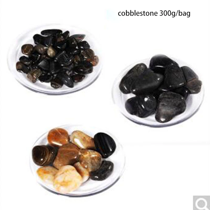 Fish tank pebbles stones decorative landscaping sand succulent potted aquarium stone